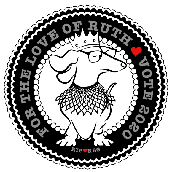 Set Of Six - For The Love Of Ruth 3" Stickers - Picture 3 of 3